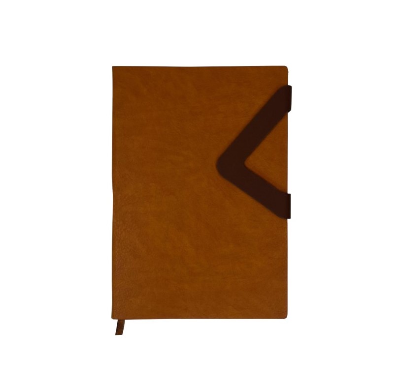 A5 PU Leather Magnetic Flap Notebook Diary