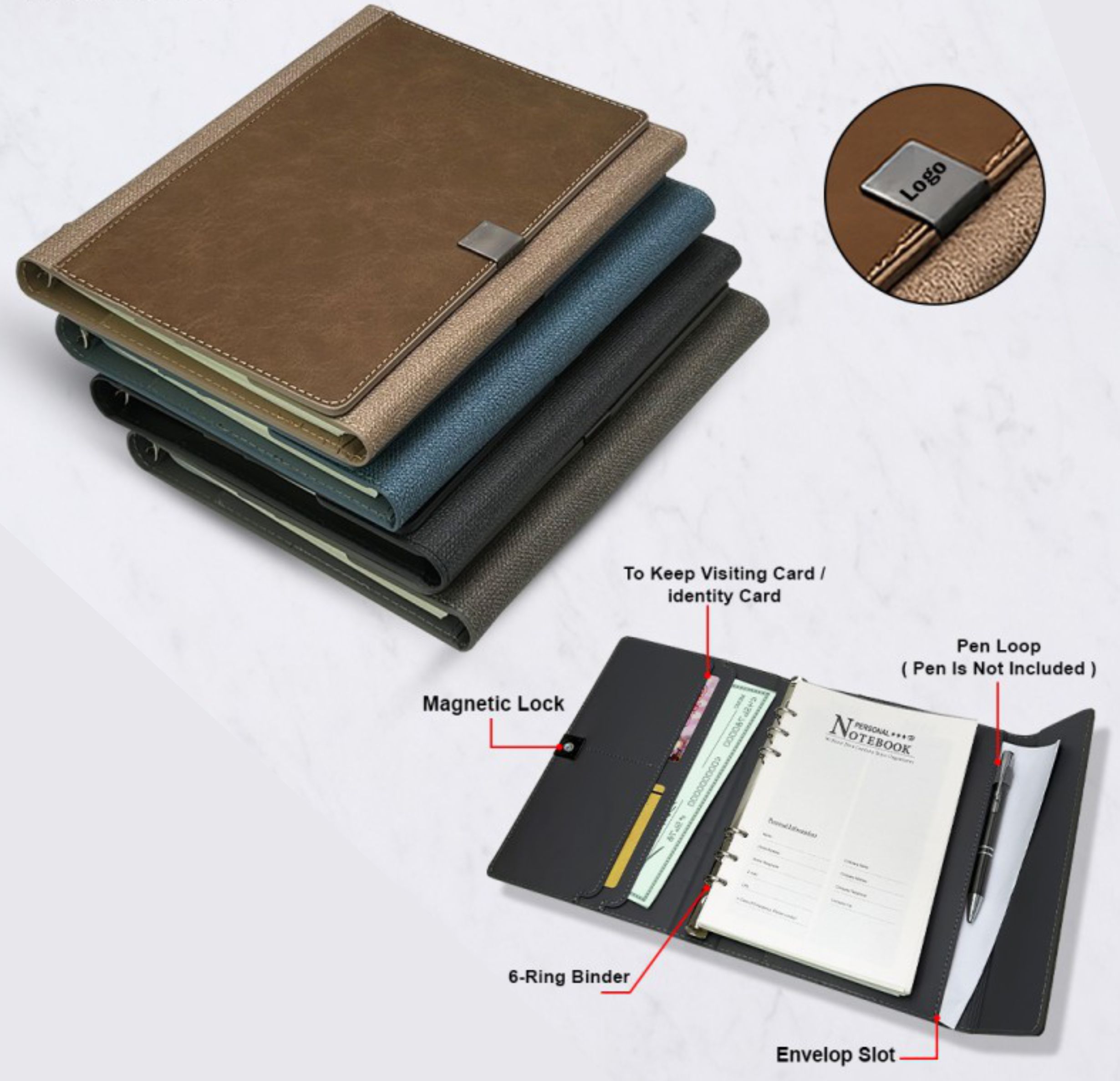 Premium Planner Diary with Magnetic Lock