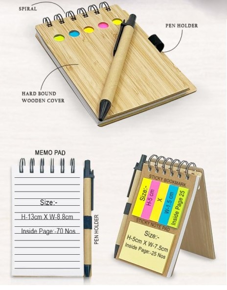 Eco Diary with Ball Pen